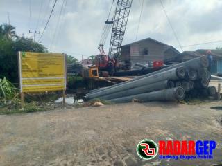 Beberapa Titik Jembatan di Ruas Jalan Bintang Sinaboi, Tanggung Jawab Pemerintah Propinsi Riau